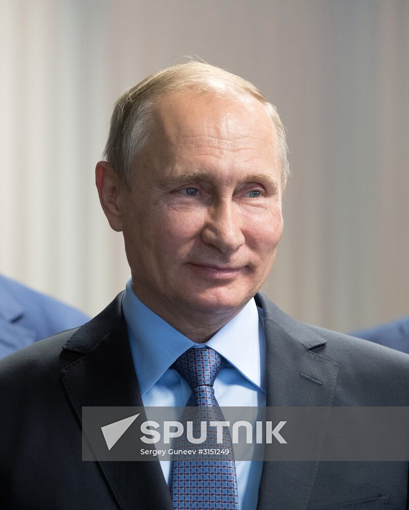 Russian President Vladimir Putin visits Belgorod Region