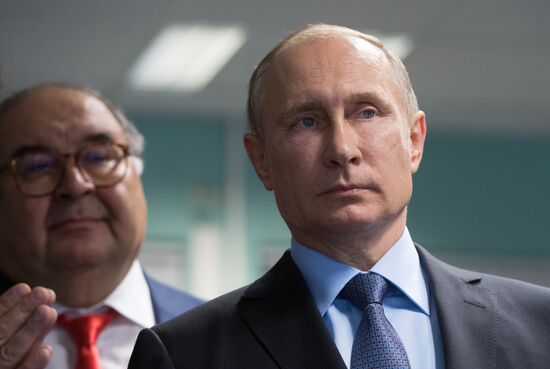 Russian President Vladimir Putin visits Belgorod Region