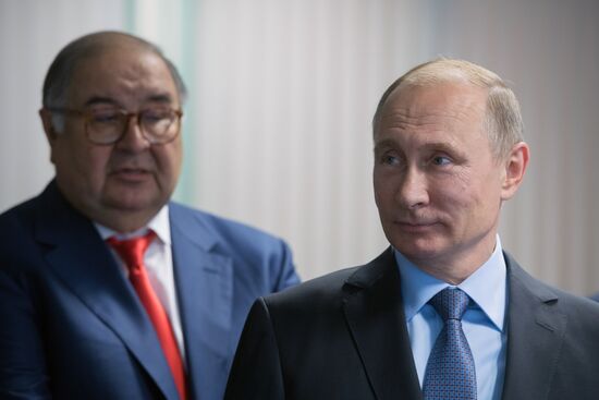 Russian President Vladimir Putin visits Belgorod Region