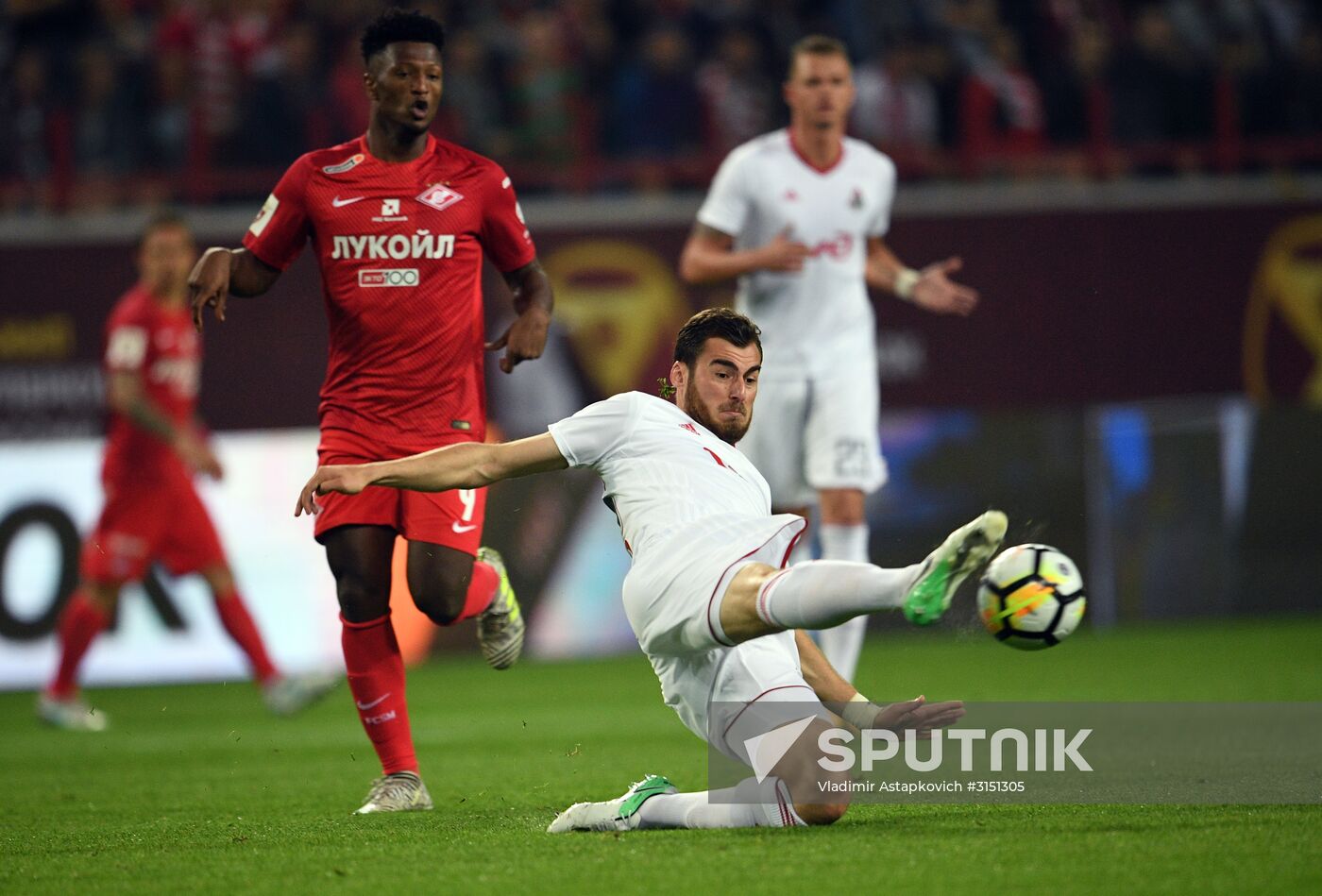 Football. Russian Super Cup. Spartak vs. Lokomotiv