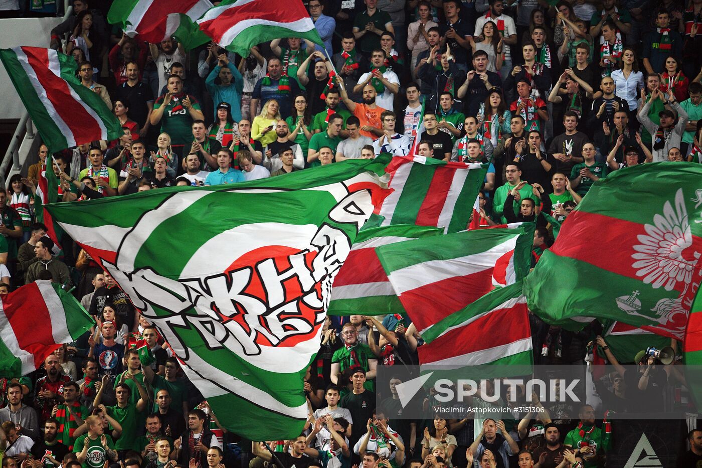 Football. Russian Super Cup. Spartak vs. Lokomotiv