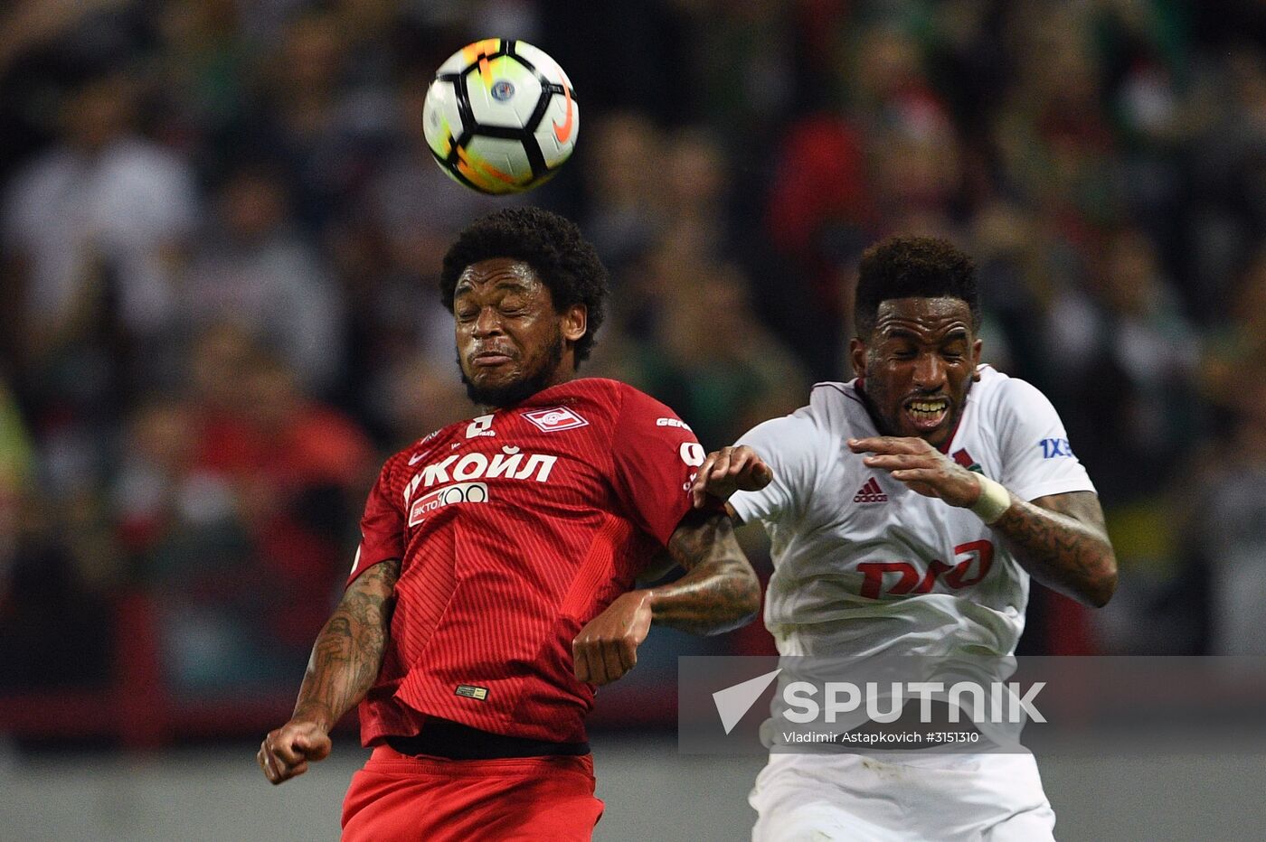 Football. Russian Super Cup. Spartak vs. Lokomotiv