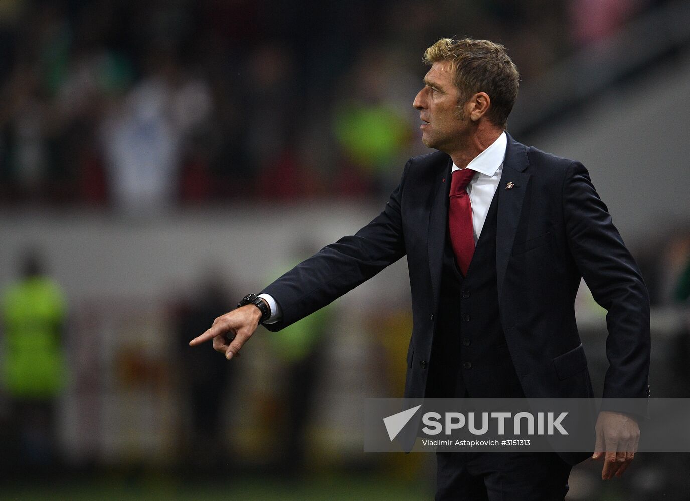 Football. Russian Super Cup. Spartak vs. Lokomotiv