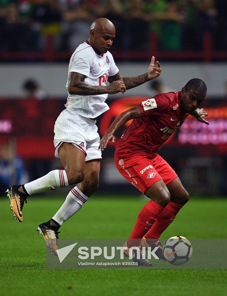 Football. Russian Super Cup. Spartak vs. Lokomotiv