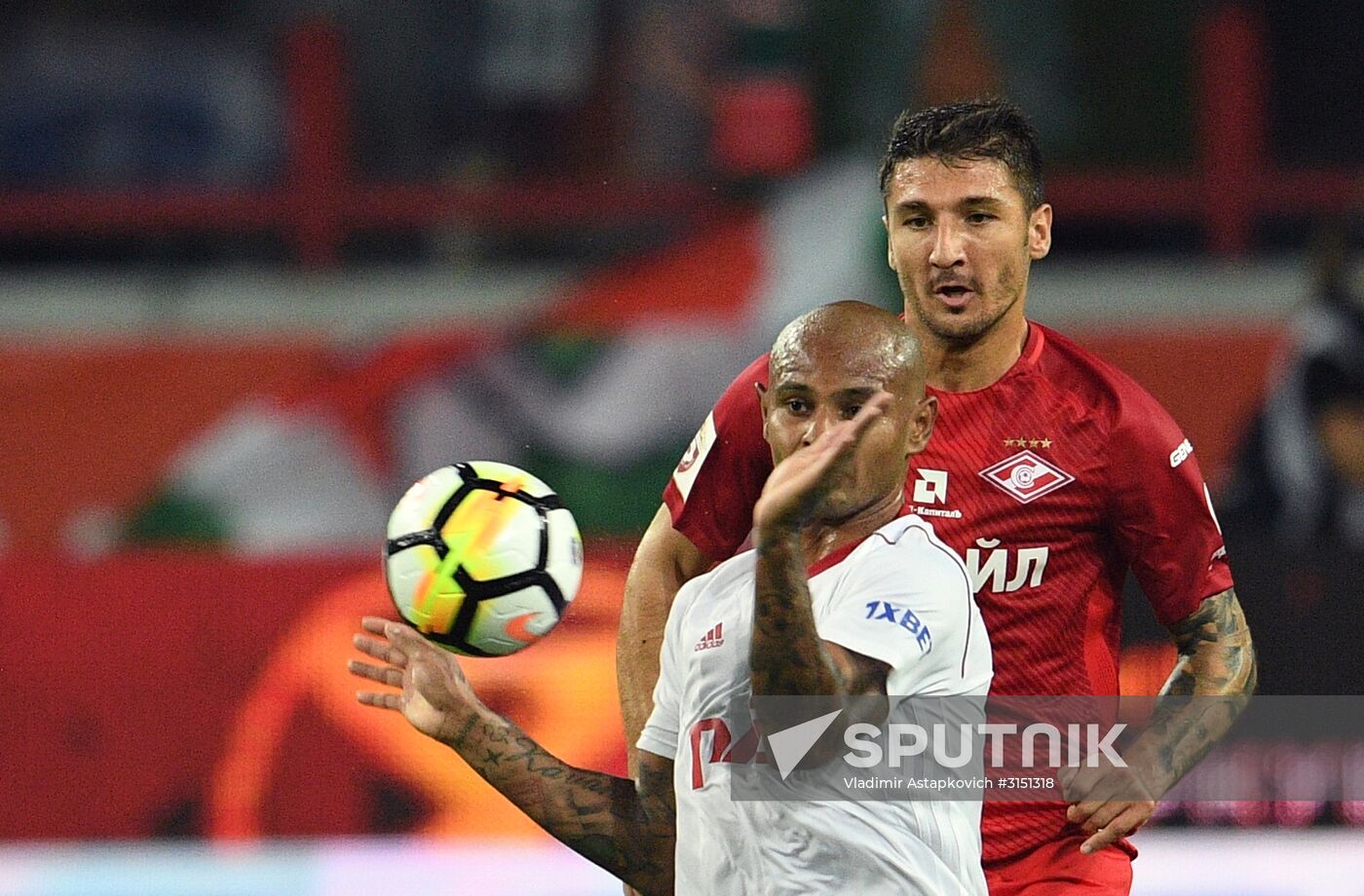 Football. Russian Super Cup. Spartak vs. Lokomotiv