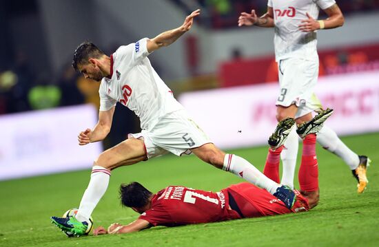 Football. Russian Super Cup. Spartak vs. Lokomotiv