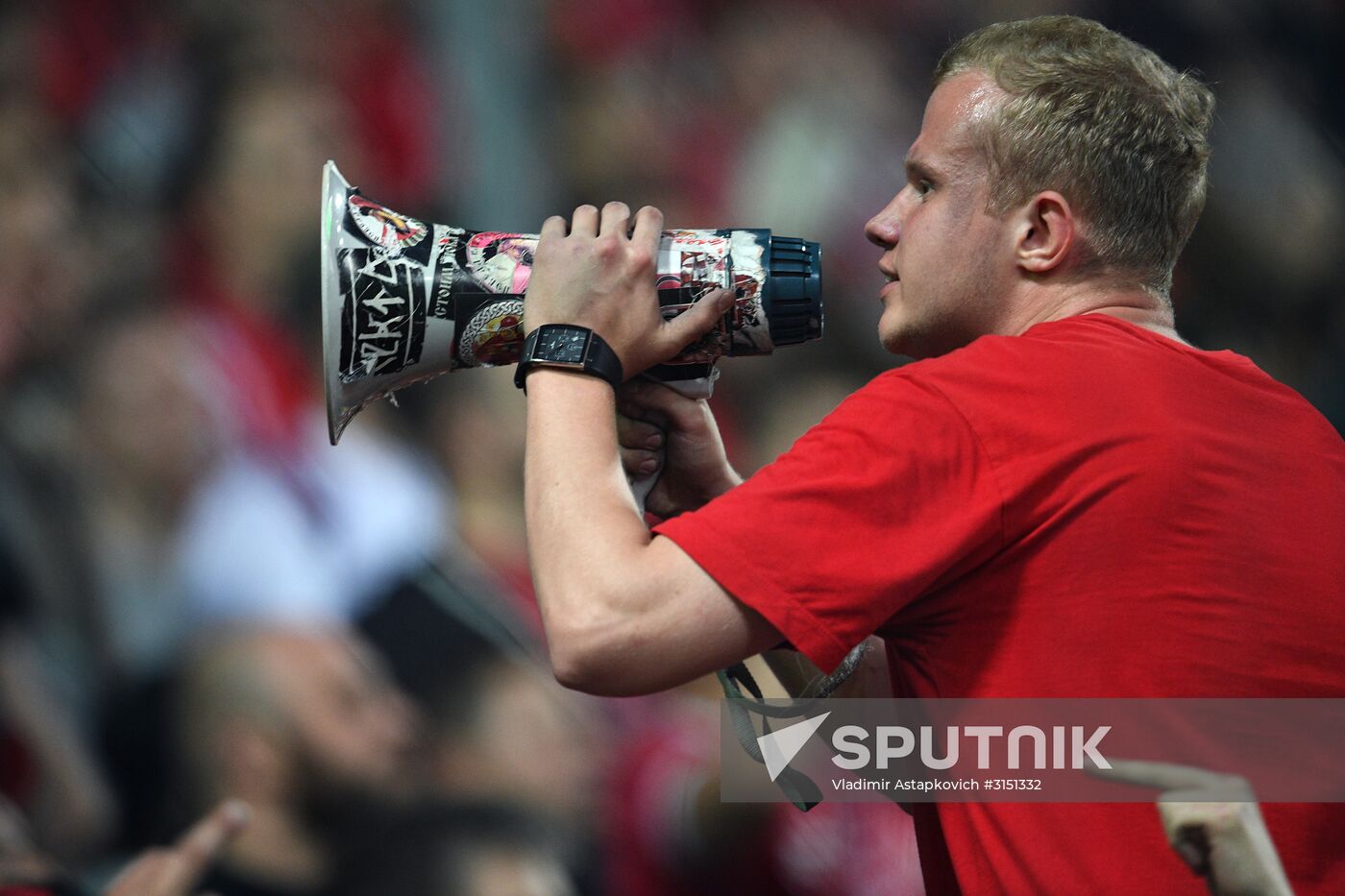 Football. Russian Super Cup. Spartak vs. Lokomotiv