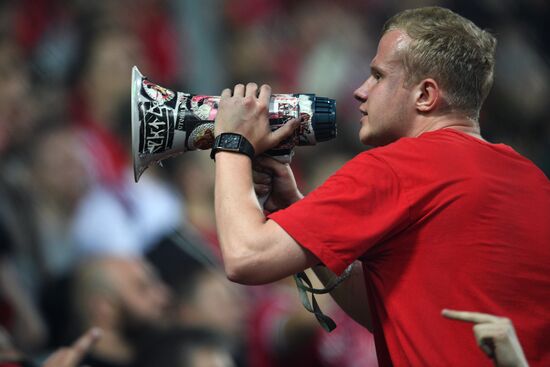 Football. Russian Super Cup. Spartak vs. Lokomotiv