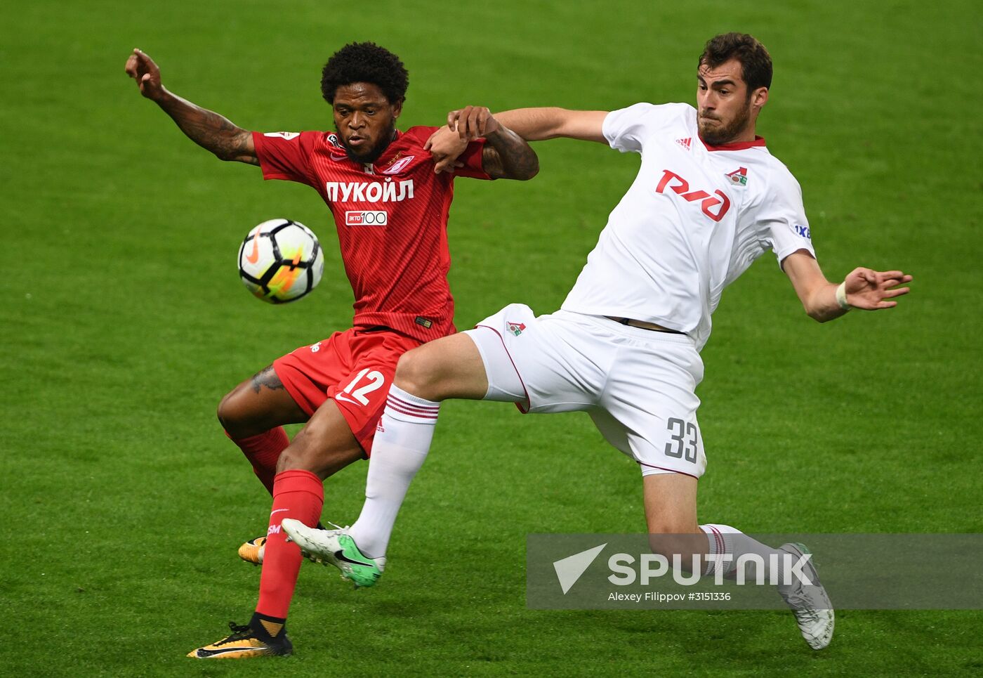 Football. Russian Super Cup. Spartak vs. Lokomotiv