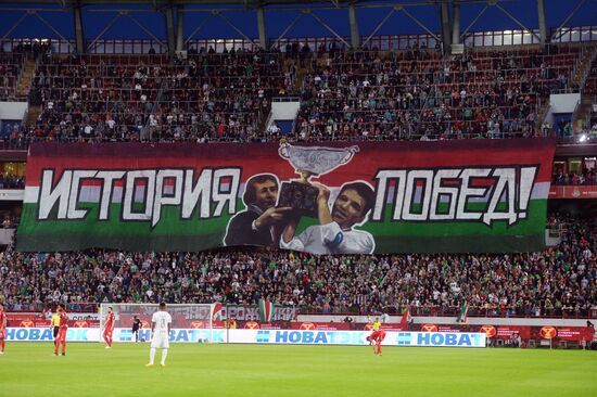 Football. Russian Super Cup. Spartak vs. Lokomotiv
