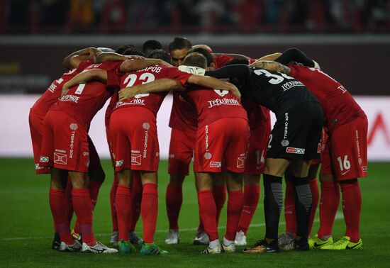 Football. Russian Super Cup. Spartak vs. Lokomotiv