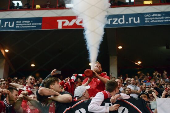 Football. Russian Super Cup. Spartak vs. Lokomotiv