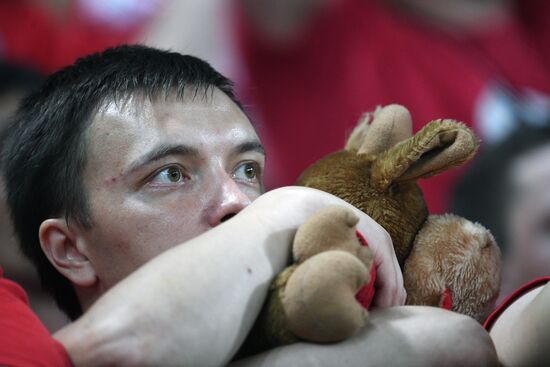 Football. Russian Super Cup. Spartak vs. Lokomotiv