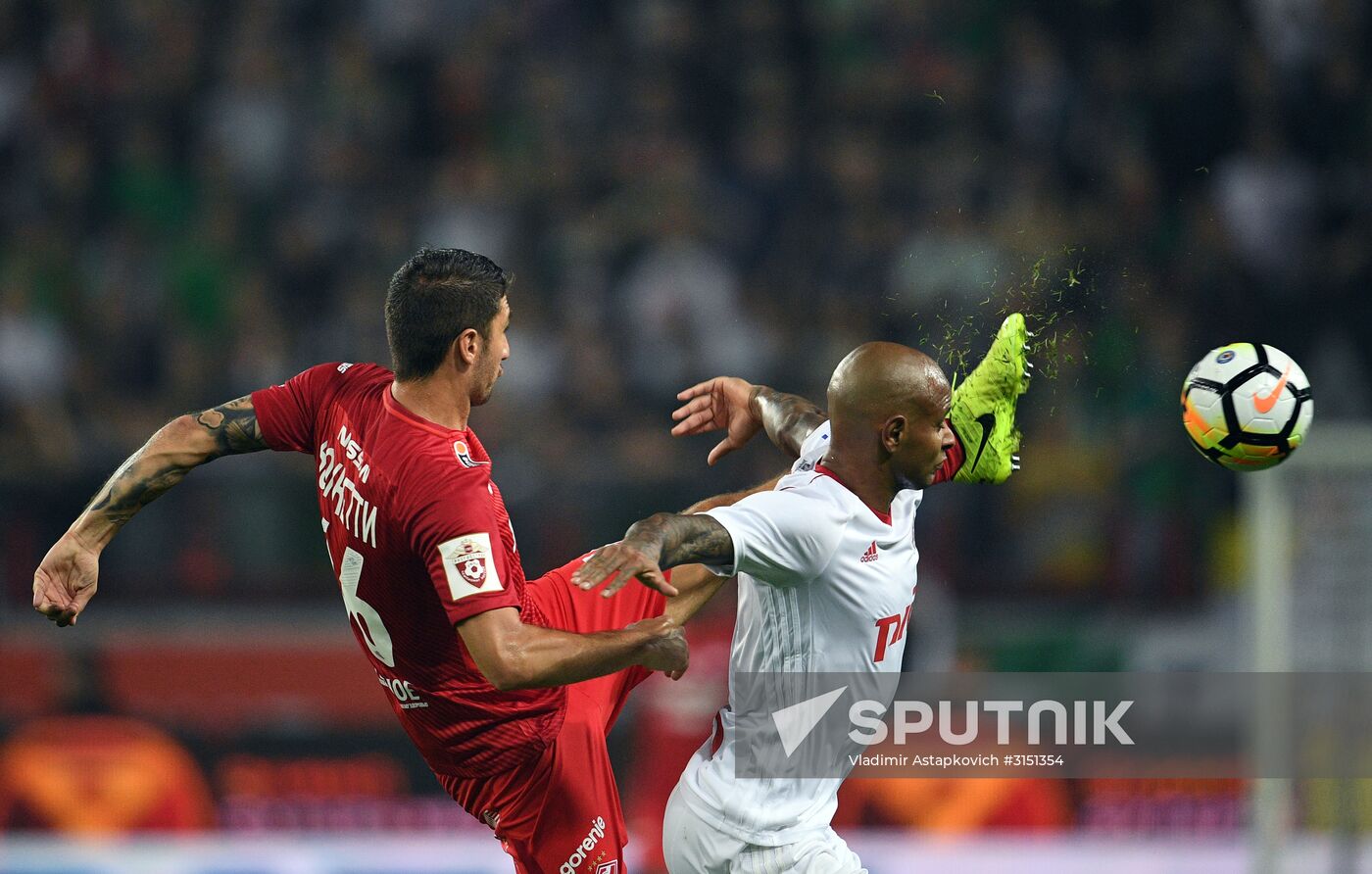 Football. Russian Super Cup. Spartak vs. Lokomotiv