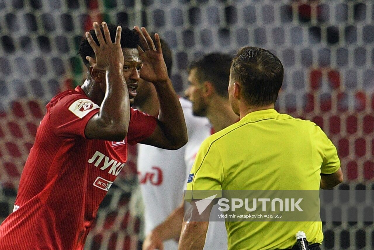 Football. Russian Super Cup. Spartak vs. Lokomotiv