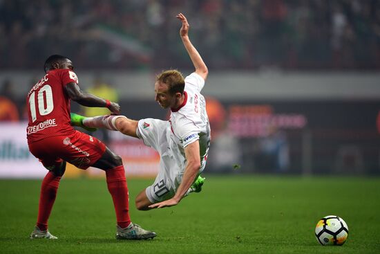 Football. Russian Super Cup. Spartak vs. Lokomotiv
