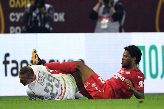 Football. Russian Super Cup. Spartak vs. Lokomotiv