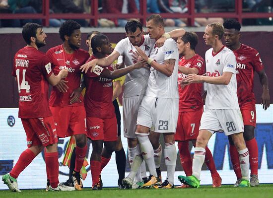 Football. Russian Super Cup. Spartak vs. Lokomotiv