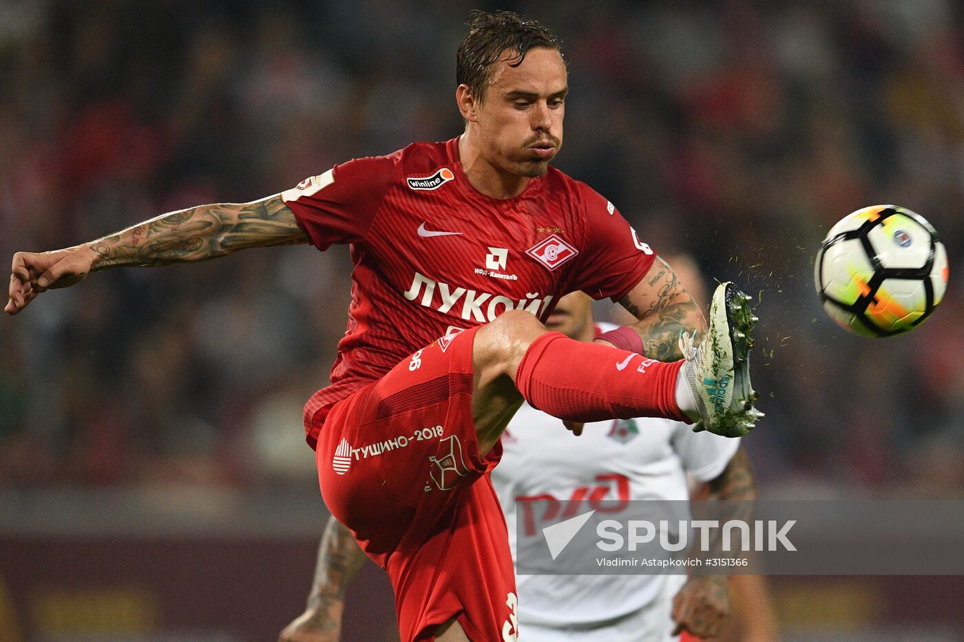 Football. Russian Super Cup. Spartak vs. Lokomotiv