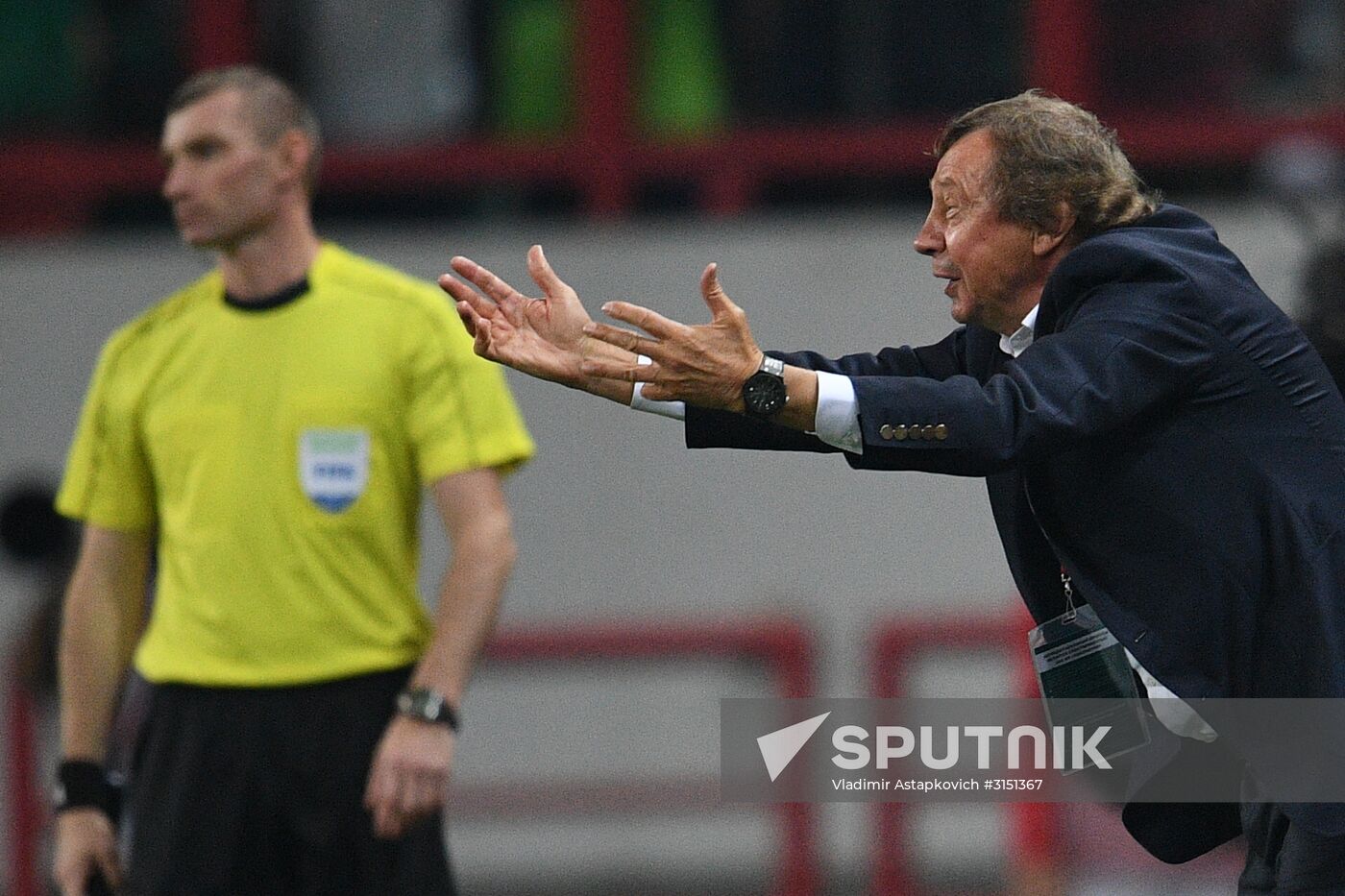 Football. Russian Super Cup. Spartak vs. Lokomotiv