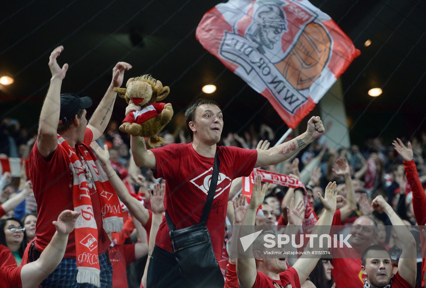 Football. Russian Super Cup. Spartak vs. Lokomotiv