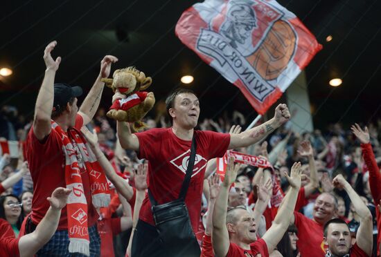 Football. Russian Super Cup. Spartak vs. Lokomotiv