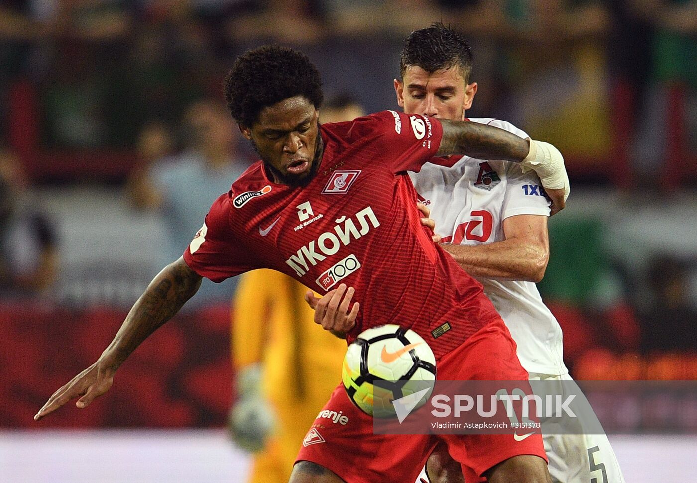 Football. Russian Super Cup. Spartak vs. Lokomotiv