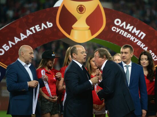 Football. Russian Super Cup. Spartak vs. Lokomotiv
