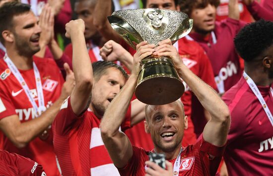 Football. Russian Super Cup. Spartak vs. Lokomotiv