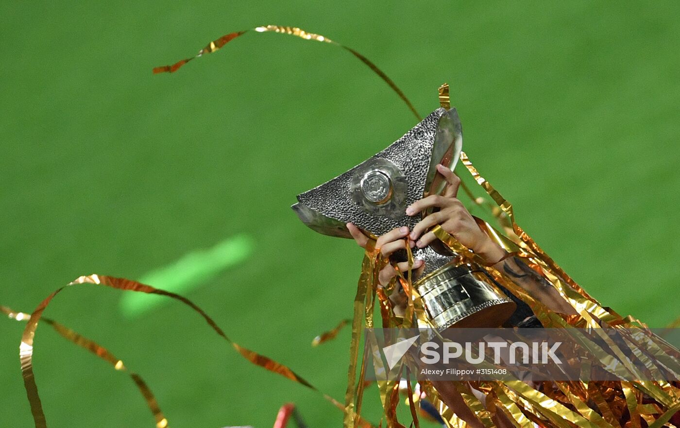 Football. Russian Super Cup. Spartak vs. Lokomotiv