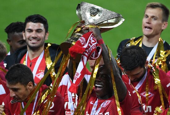 Football. Russian Super Cup. Spartak vs. Lokomotiv