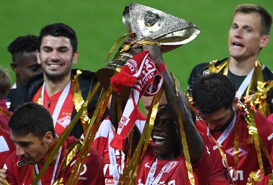 Football. Russian Super Cup. Spartak vs. Lokomotiv