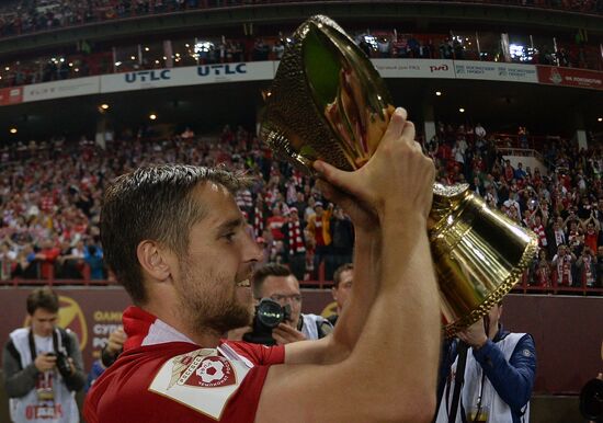 Football. Russian Super Cup. Spartak vs. Lokomotiv