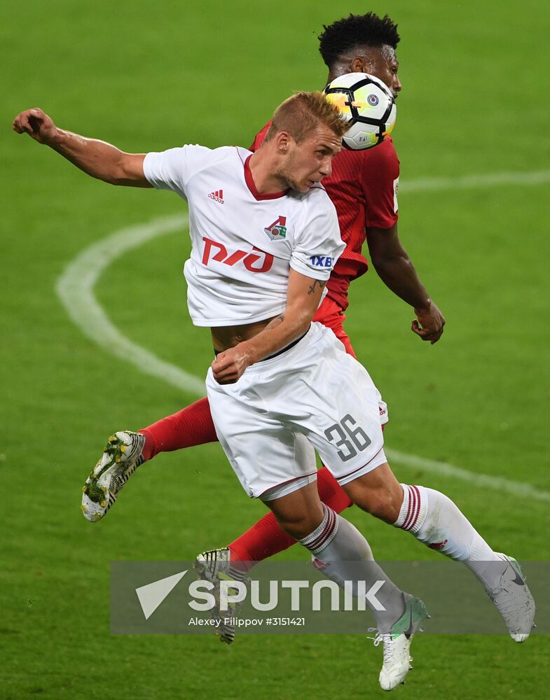 Football. Russian Super Cup. Spartak vs. Lokomotiv