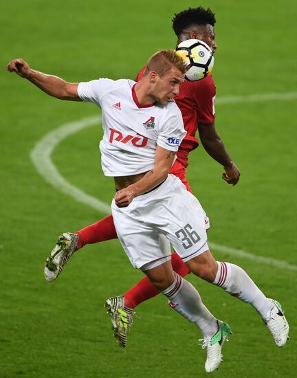 Football. Russian Super Cup. Spartak vs. Lokomotiv