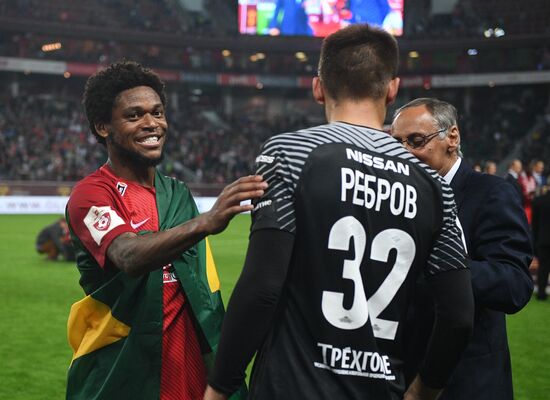 Football. Russian Super Cup. Spartak vs. Lokomotiv