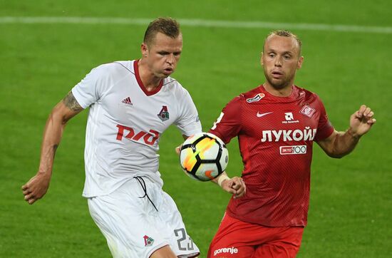 Football. Russian Super Cup. Spartak vs. Lokomotiv