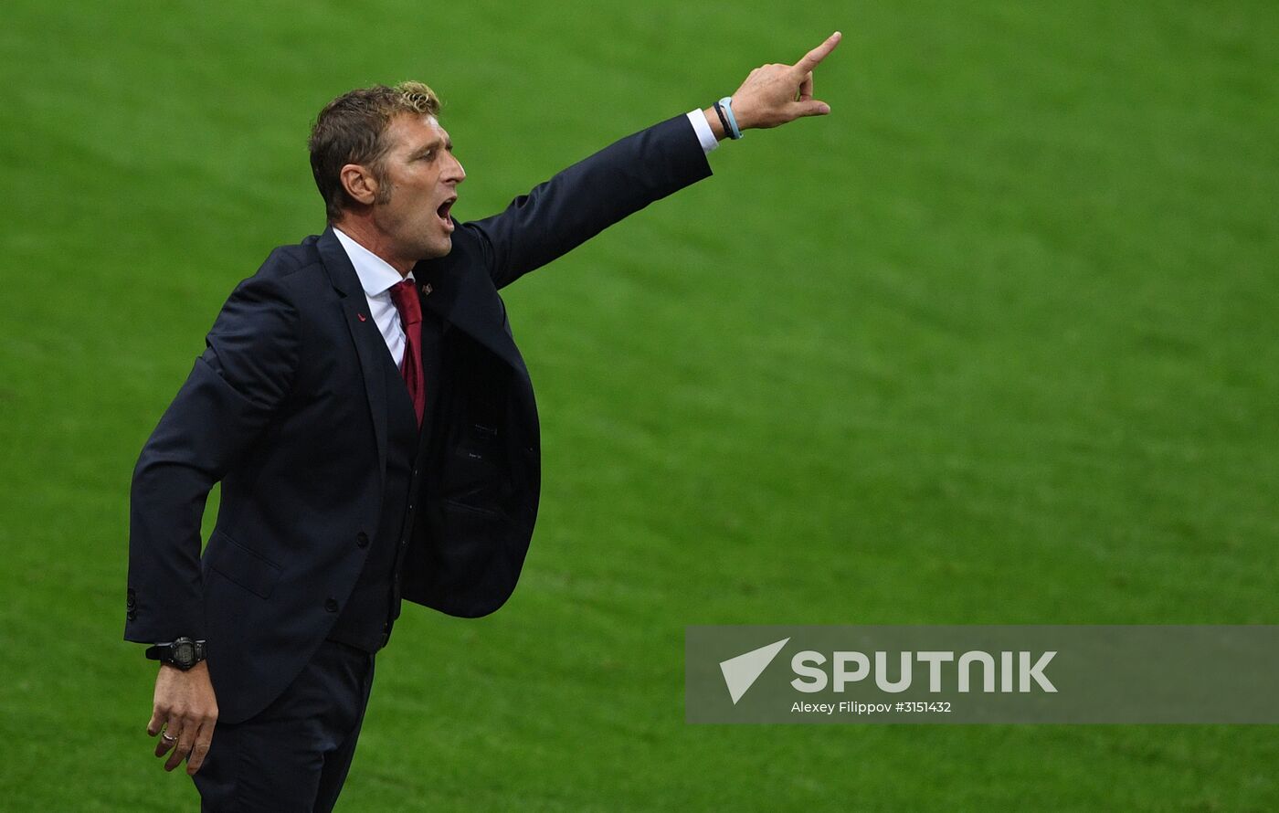 Football. Russian Super Cup. Spartak vs. Lokomotiv