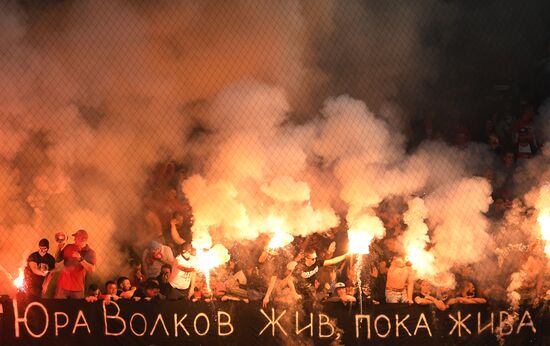 Football. Russian Super Cup. Spartak vs. Lokomotiv