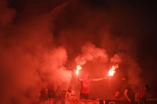 Football. Russian Super Cup. Spartak vs. Lokomotiv