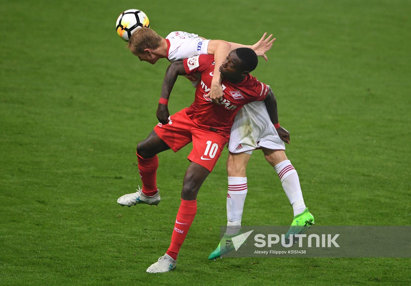 Football. Russian Super Cup. Spartak vs. Lokomotiv
