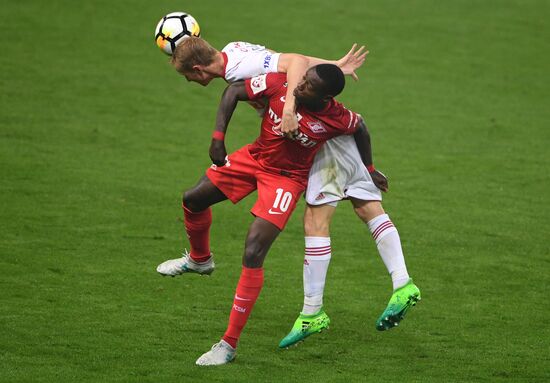 Football. Russian Super Cup. Spartak vs. Lokomotiv