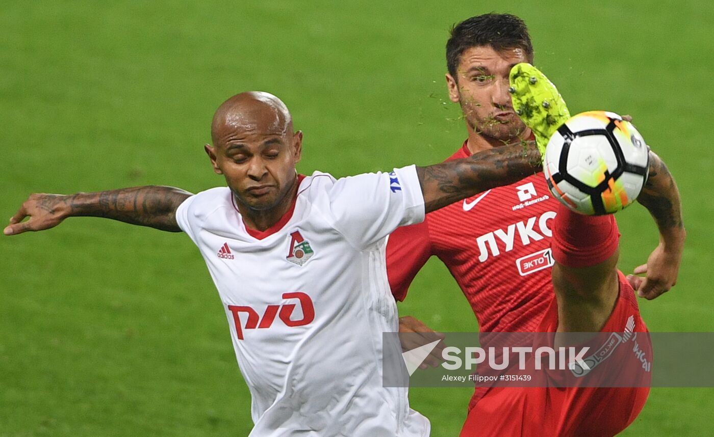 Football. Russian Super Cup. Spartak vs. Lokomotiv