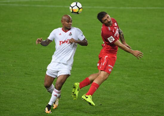Football. Russian Super Cup. Spartak vs. Lokomotiv