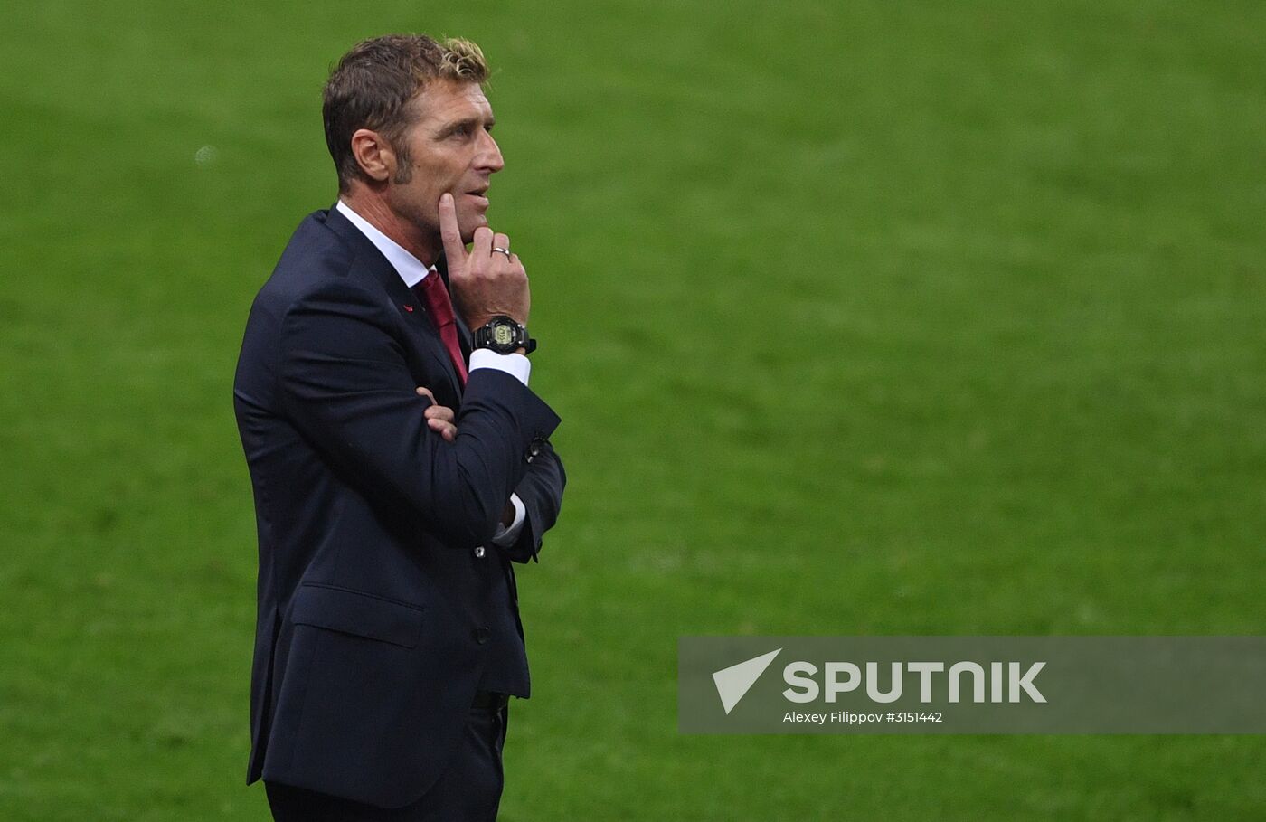 Football. Russian Super Cup. Spartak vs. Lokomotiv