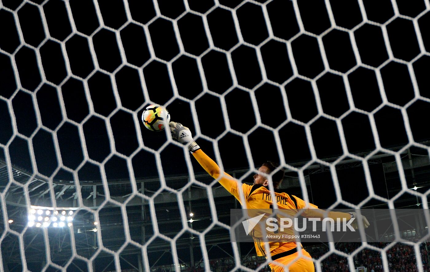Football. Russian Super Cup. Spartak vs. Lokomotiv