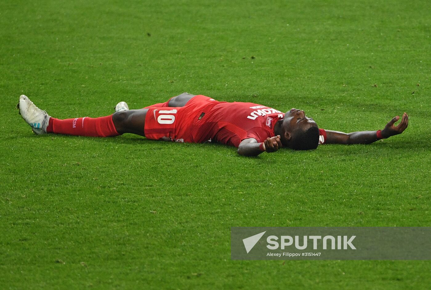 Football. Russian Super Cup. Spartak vs. Lokomotiv