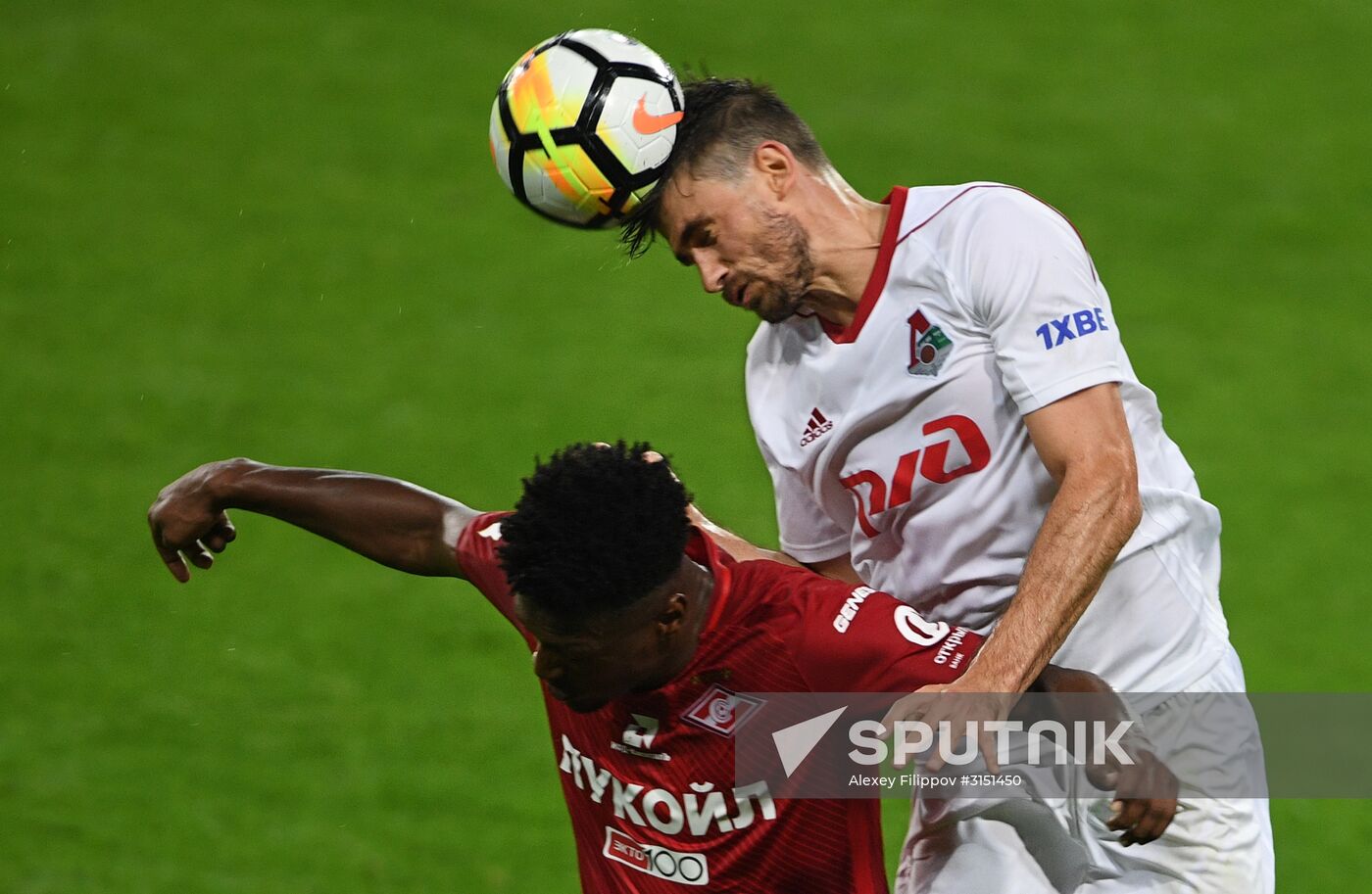 Football. Russian Super Cup. Spartak vs. Lokomotiv