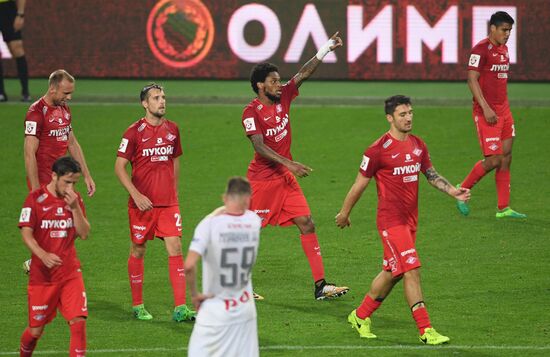 Football. Russian Super Cup. Spartak vs. Lokomotiv