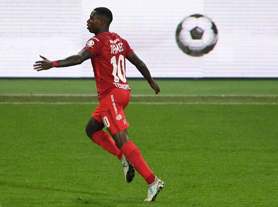 Football. Russian Super Cup. Spartak vs. Lokomotiv